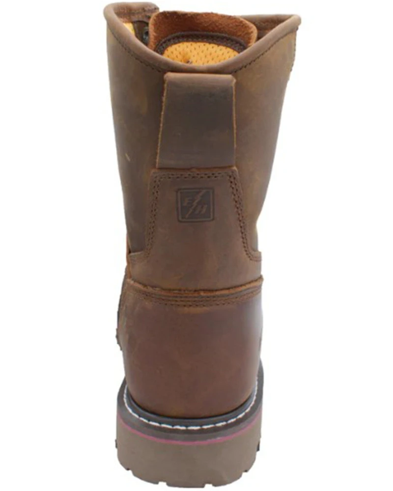 AdTec Men's 9" Waterproof Logger Work Boots - Composite Toe