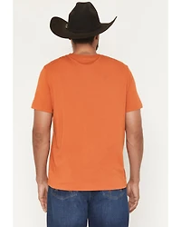 Rock & Roll Denim Men's Bronco Rider Short Sleeve Graphic T-Shirt