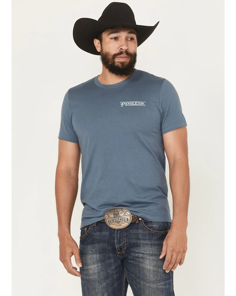 Pendleton Men's Geo Logo Short Sleeve Graphic T-Shirt