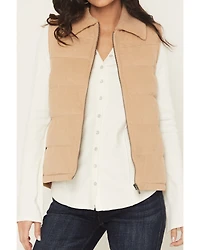 Idyllwind Women's Midvale Corduroy Embroidered Puffer Vest