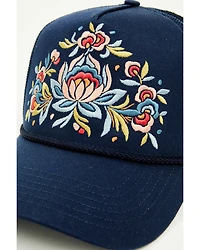 Shyanne Girls' Primrose Floral Embroidered Ball Cap