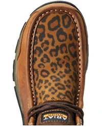 Ariat Women's Edge Lite Cheetah Print Work Shoes - Composite Toe