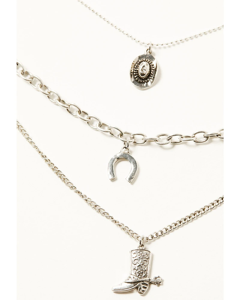 Shyanne Women's 3 Layered Jewelry Set - 2 Piece