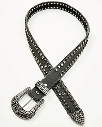 Shyanne Women's Denim Embellished Bling Belt