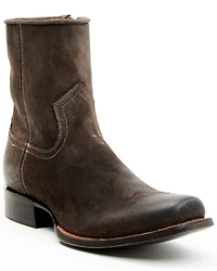 Moonshine Spirit Men's 8" Pancho Roughout Zipper Western Boots - Square Toe