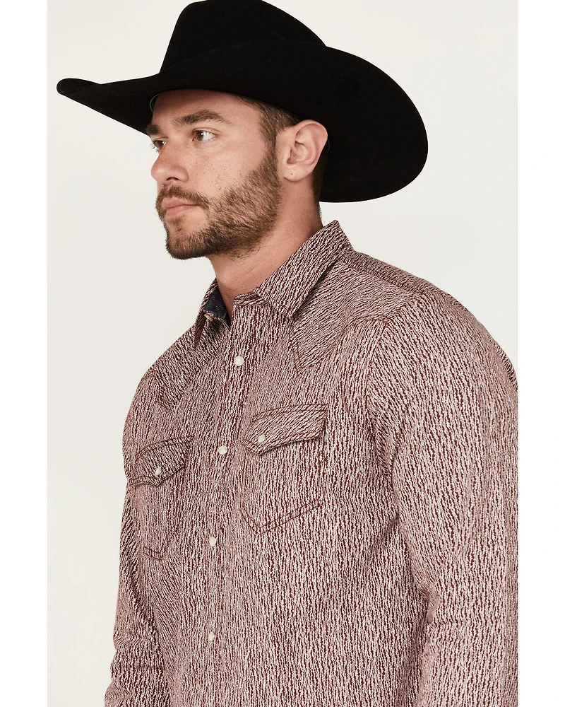 Moonshine Spirit Men's Album Printed Long Sleeve Pearl Snap Western Shirt