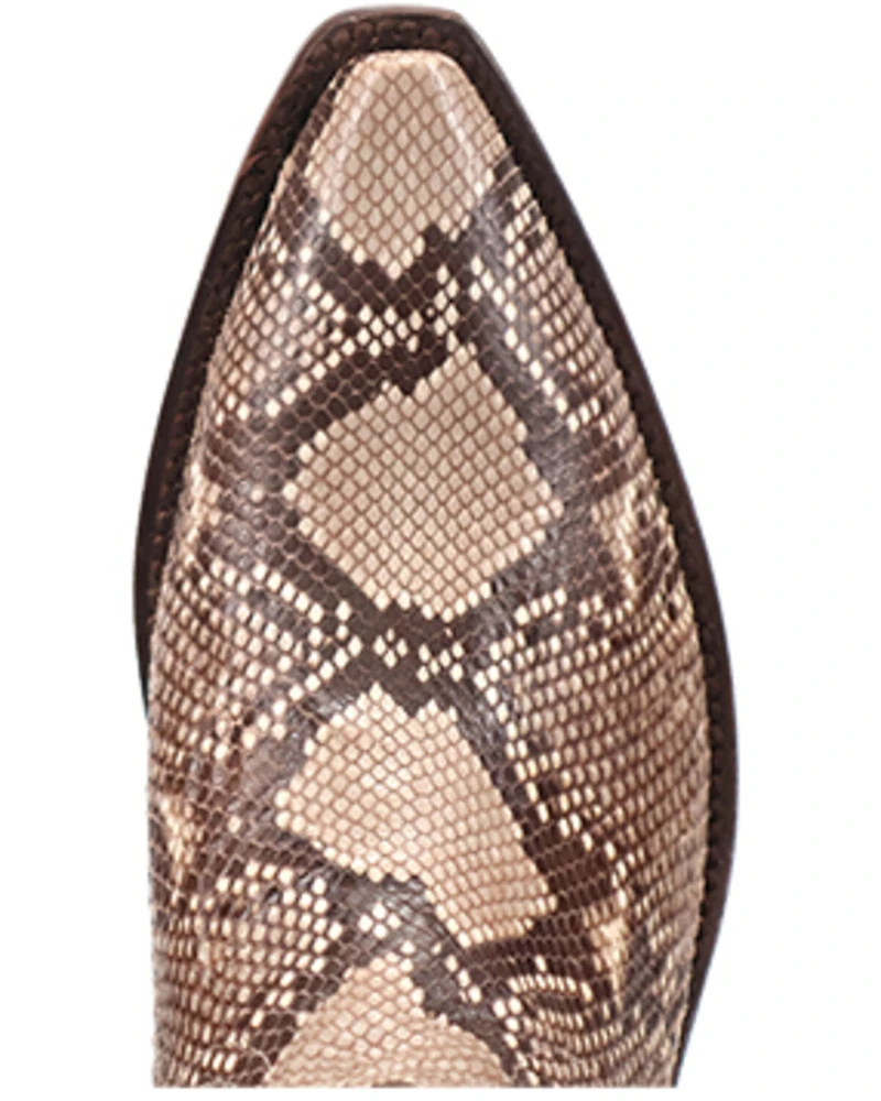 Dan Post Men's Exotic Python Western Boots - Snip Toe