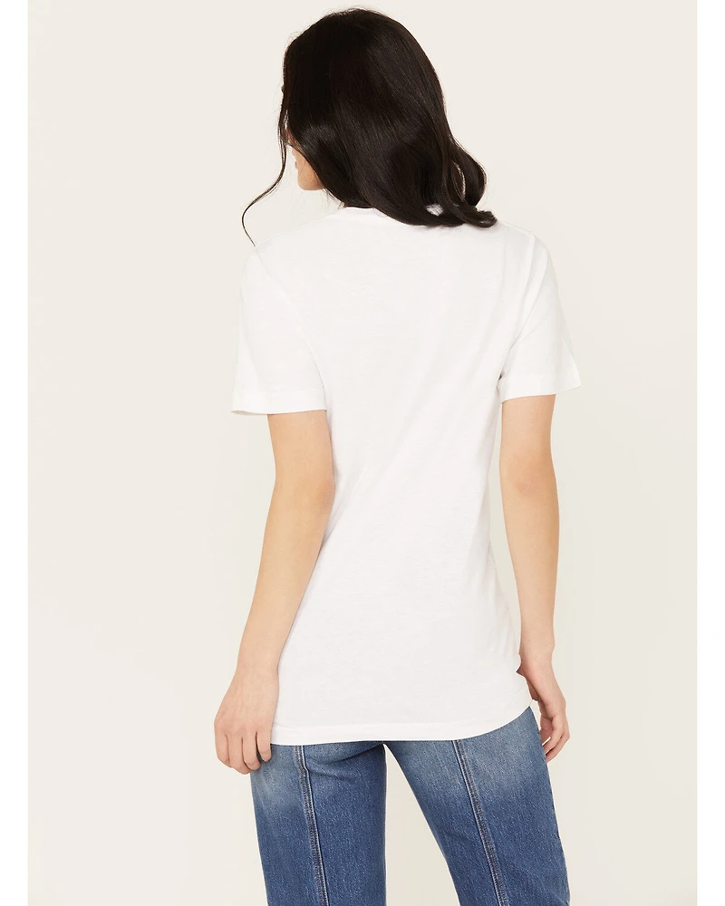 Bohemian Cowgirl Women's Raised On Dolly Short Sleeve Graphic Tee