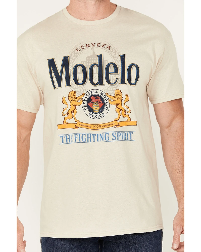 Modelo Men's Logo Short Sleeve Graphic T-Shirt