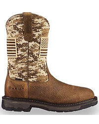 Ariat Men's WorkHog® Patriot Western Boots - Steel Toe