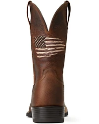 Ariat Men's Cliff Sport All Country Western Performance Boots - Broad Square Toe