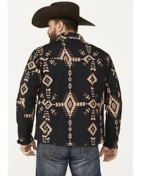 Hooey Men's Southwestern Print Softshell Jacket - Big