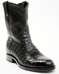 Cody James Black 1978® Men's Carmen Exotic Caiman Belly Roper Boots - Round Toe