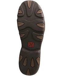 Twisted X Men's Basket Weave Slip-On Shoes - Moc Toe