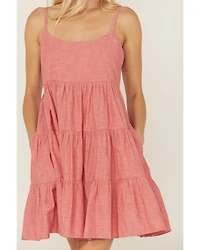 Wrangler Retro Women's Tiered Mini Dress