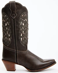 Laredo Women's Heart Angel Wing Cowboy Western Boot - Snip Toe