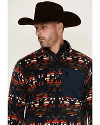 RANK 45® Men's Winston Southwestern Print 1/4 Zip Pullover