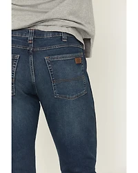 Dickies Men's FLEX Medium Wash Relaxed Fit Straight Carpenter Jeans