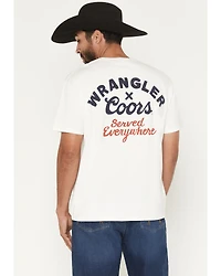Wrangler X Coors Banquet Men's Served Everywhere Short Sleeve Graphic T-Shirt