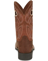 Justin Men's Bowline Western Boots - Broad Square Toe