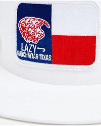 Lazy J Ranch Men's Texas Flag Patch Mesh-Back Ball Cap