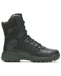 Bates Women's Tactical Sport 2 Tall Side Zip Lace-Up Work Boots - Round Toe