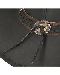 Outback Trading Co. Wagga UPF 50 Sun Protection Leather Hat