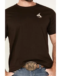 Riot Society Men's Embroidered Bucking Bronco Short Sleeve T-Shirt