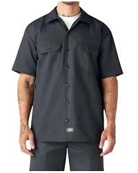 Dickies Men's Twill Short Sleeve Button-Down Original Work Shirt