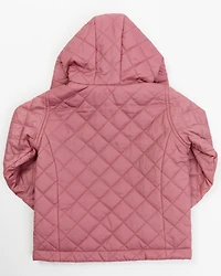Shyanne Toddler Girls' Diamond Hooded Puffer Jacket