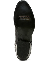 Ariat Men's Exotic Full-Quill Ostrich Vesper Western Boots - Round Toe