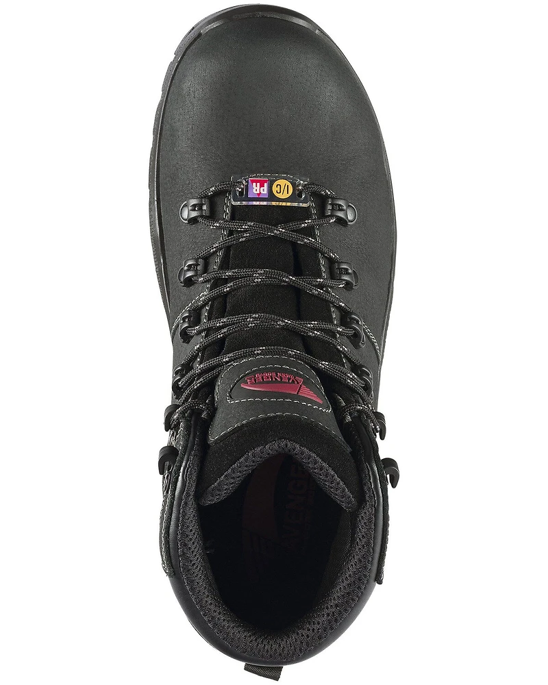 Avenger Men's Black Foundation Work Boots - Composite Toe