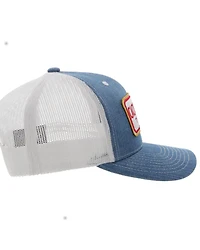 Hooey Men's Cactus Ropes Patch Denim Trucker Cap