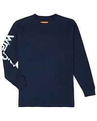 Wrangler Men's FR Logo Sleeve Graphic Long Work Shirt - Big