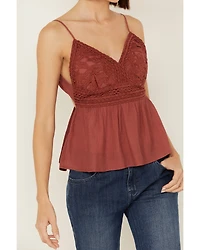 Shyanne Women's Lace Bustier Tank