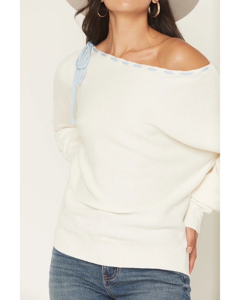 Originality Women's Off The Shoulder Sweater