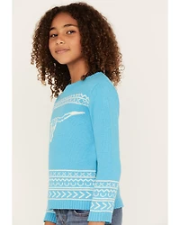 Cotton & Rye Girls' Steerhead Sweater