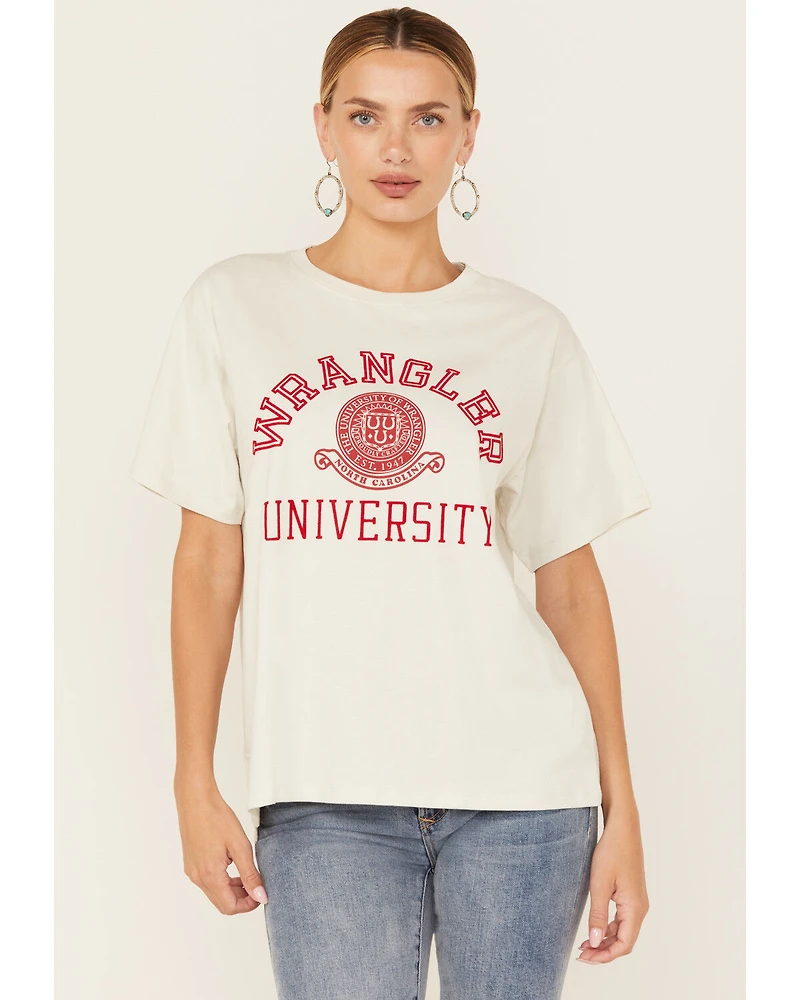 Wrangler Women's University Short Sleeve Graphic Tee