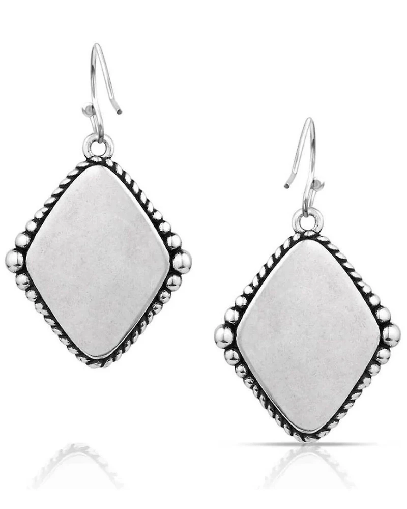 Montana Silversmiths Women's Blank State Earrings