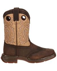 Durango Boys' Saddle Western Boots - Broad Square Toe