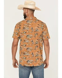Ariat Men's Retro Short Sleeve Button-Down Stretch Western Shirt