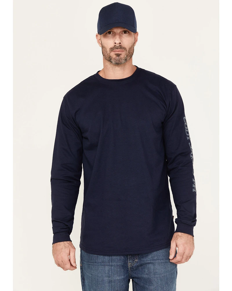 Cody James Men's FR Range Cowboys Graphic Long Sleeve Work T-Shirt