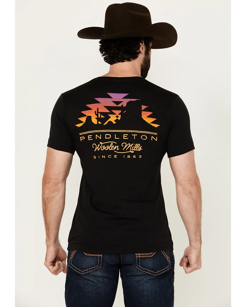 Pendleton Men's Scenic Logo Short Sleeve Graphic T-Shirt