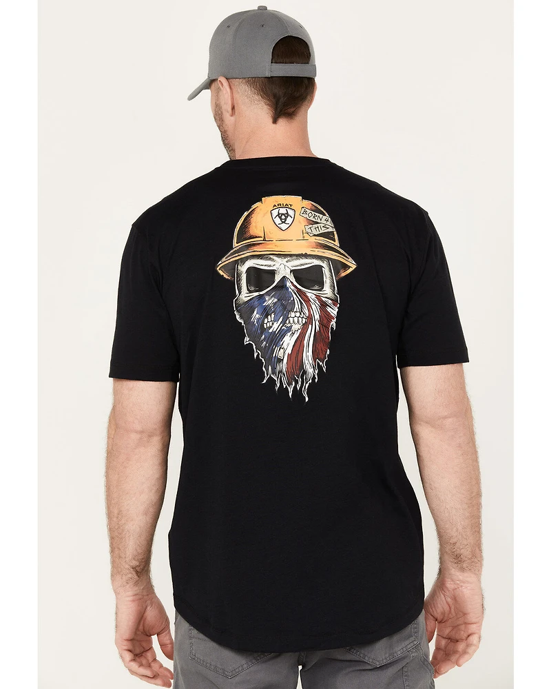 Ariat Men's Rebar Workman Born For This Short Sleeve T-Shirt