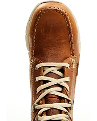 Hawx Men's 6" Athletic Wedge Moc Work Boots - Composite Toe