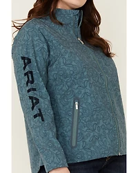Ariat Women's Printed Team Softshell Jacket - Plus