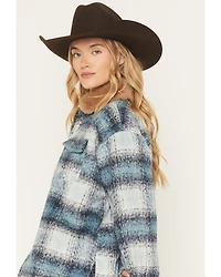 Shyanne Women's Sherpa Collar Shacket