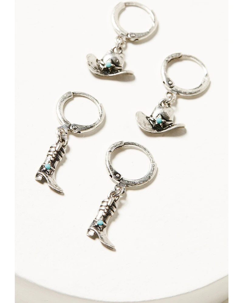 Idyllwind Women's Bellvue Antique Earring Set - 6 Piece