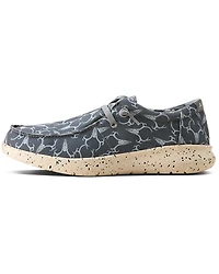 Ariat Men's Hilo Deerskull Print Casual Shoes - Moc Toe