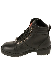 Milwaukee Leather Women's Lace To Toe Boots - Round